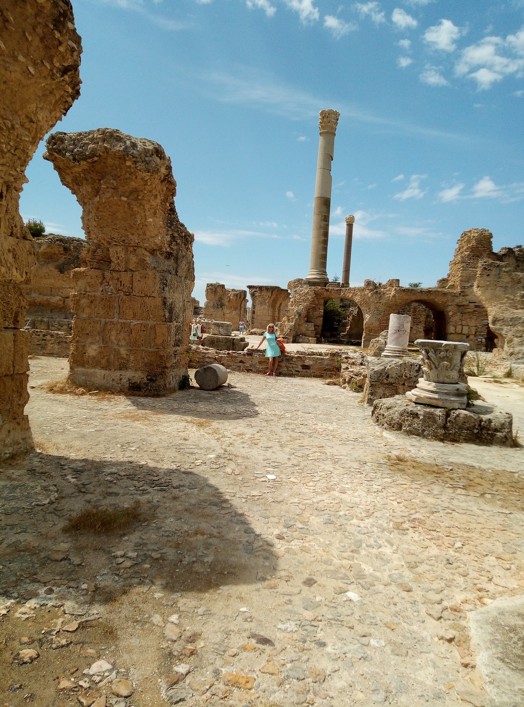 Бани (термы) Антонина. Тунис. Карфаген. Римские бани. 